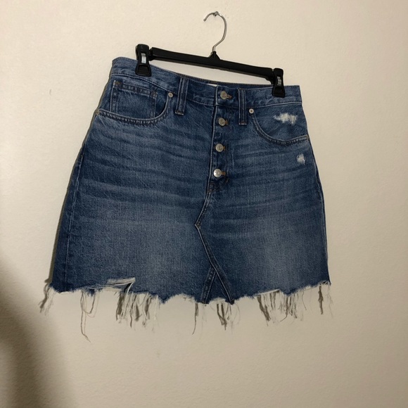 Madewell Jean skirt - Picture 3 of 7